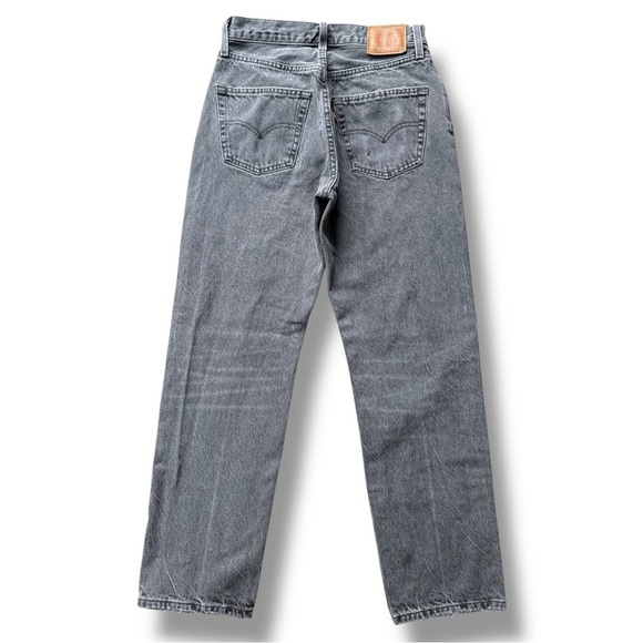 Levi’s 501 90s Jeans Faded Black Mid Rise Loose - Picture 2 of 16